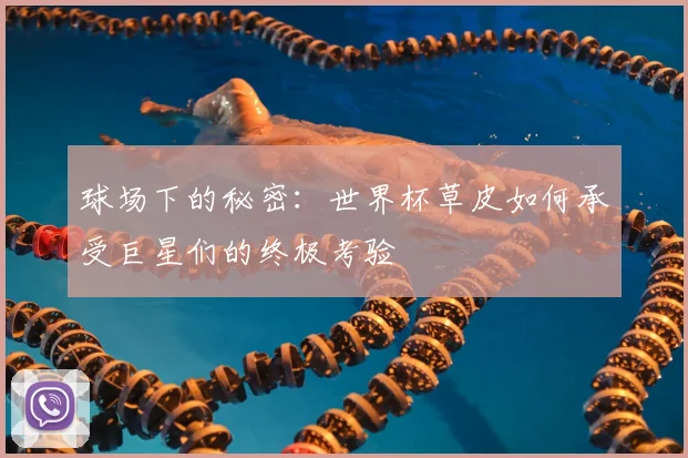 球场下的秘密：世界杯草皮如何承受巨星们的终极考验