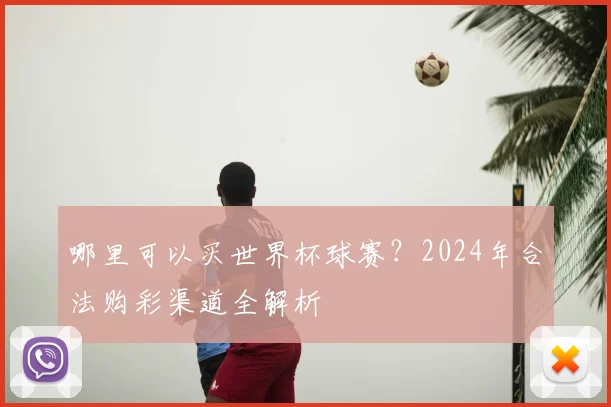 哪里可以买世界杯球赛？2024年合法购彩渠道全解析
